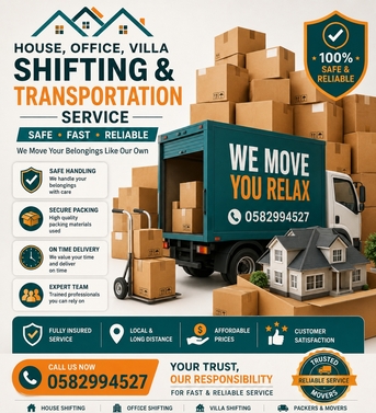 Thuqbah, Relocation, WE ARE PROVIDING THE BEST RELOCATION SERVICES HOUSE OFFICE VILLAS SHIFTING IN ALL KSA