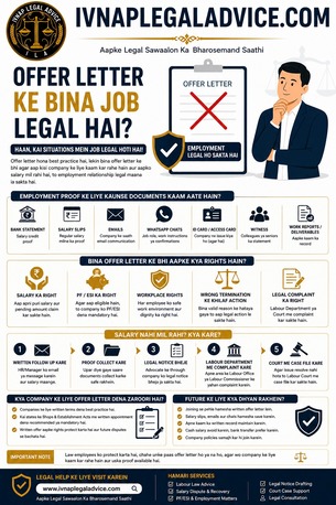 New Delhi, Legal, Is Job Legal Without Offer Letter | Ivnap Legal Advice