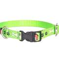 INR 149,  Nylon Paw Print Dog Collar With Adjustable