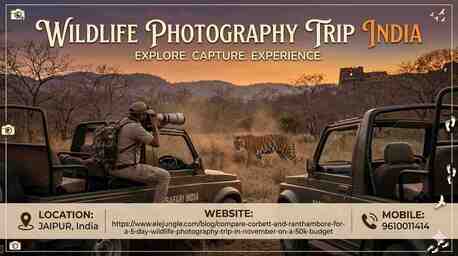 Jaipur, Travel, Wildlife Photography Trip India: Capture The Wild
