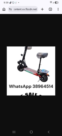 Manama, Bicycles, BHD 120,  E_Scooter New Stock Free Delivery