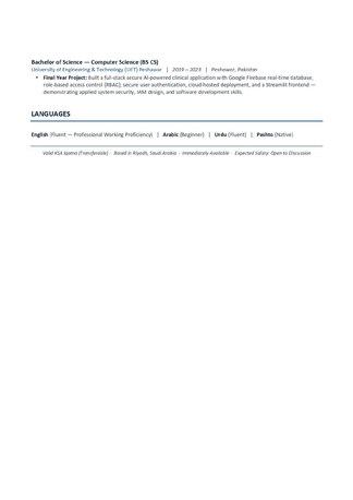 Riyadh, Job Seekers, IT Support Specialist | Helpdesk Support | System Administration