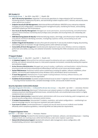 Riyadh, Job Seekers, IT Support Specialist | Helpdesk Support | System Administration