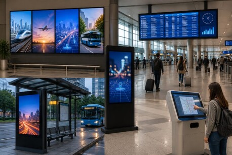 Dwarka, Business, Digital Signage For Transportations &ndash; Smart Display Solutions From Streampurple