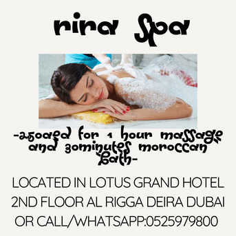 Al Rigga, Health, Rira Spa Offer 5/30/2026