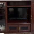 SAR 250,  250SR Only Wooden Show Case With TV Stand ,Shelves URGENT SALE