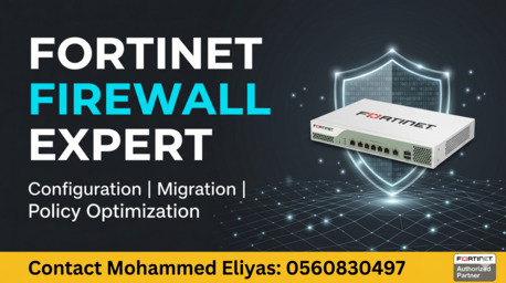 Riyadh, Security, Expert Fortinet Firewall Configuration And Migration Services
