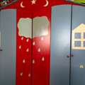 SAR 250,  Kids Bed And Wardrobe For Sell