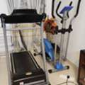 Sofa Set, Single Bed With Mattress, Treadmill