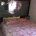 SAR 225,  Complete Wooden Bed Set With Large Decorative Mirror Headboard