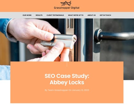 London, Marketing, Local SEO Success For An Emergency Locksmith In London And Hertfordshire