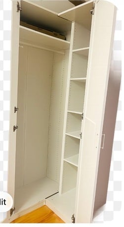 Jeddah, Furniture, SAR 1500,  IKEA Pax/grimo Sliding Wardrobe 150x66x236 IKEA Pax/grimo Corner Wardrobe 110x110x236  Bot