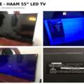 SAR 700,  Haam 55 Inch LED TV - Working Perfectly With Remote And Tv Stands