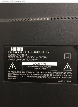 Khobar, Household Items, SAR 700,  Haam 55 Inch LED TV - Working Perfectly With Remote And Tv Stands