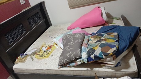 Dammam, Furniture, SAR 600,  Bed Set For Sale SAR 600