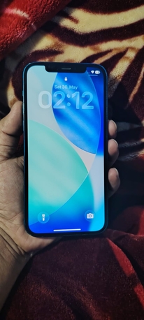 Al Malaz, Electronics, SAR 700,  IPhone 12 128GB Blue (100% Original Display & Parts) For Sale