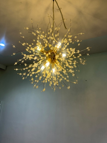 Al Olaya, Household Items, SAR 400,  ✨ Modern Luxury Decorative Ceiling Light / Chandelier &ndash; Excellent Condition ✨
