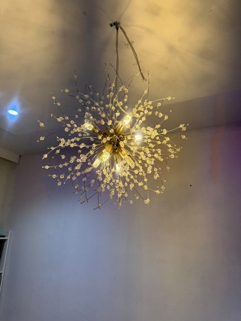 Al Olaya, Household Items, SAR 400,  ✨ Modern Luxury Decorative Ceiling Light / Chandelier &ndash; Excellent Condition ✨