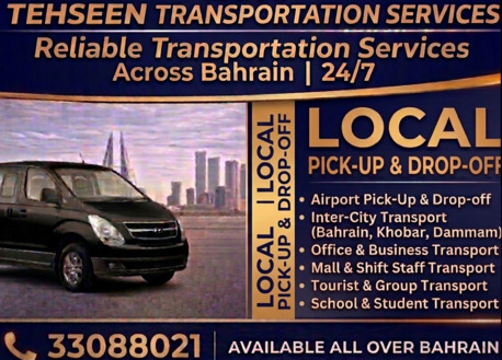 Manama, Passenger Transport, PROVIDING LOCAL PICKUP AND DROPOFF IN A HYUNDAI H1