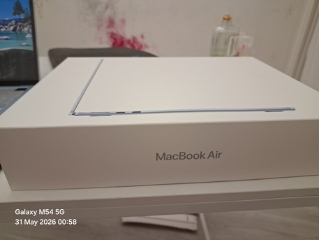 Jeddah, Computers, SAR 4000,  MACBOOK AIR MC6U4 13inch M4chip Purchased In Jan26 (Emergency Cash Required) 4000SAR Final