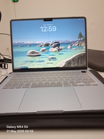 Jeddah, Computers, SAR 4000,  MACBOOK AIR MC6U4 13inch M4chip Purchased In Jan26 (Emergency Cash Required) 4000SAR Final