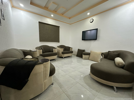 Jeddah, Furniture, SAR 400,  Sofa Set 8 Seater With Extra Cushions And Rest Sold As Is
