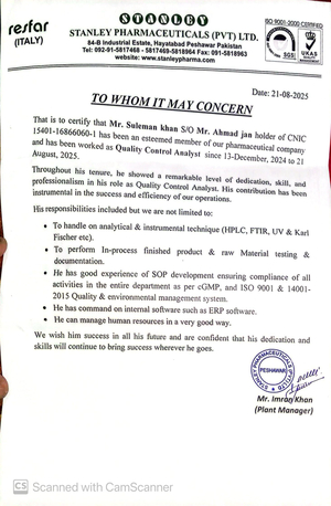 Riyadh, Job Seekers, QC Analyst,QC Chemist,laboratory Testing,Documentation