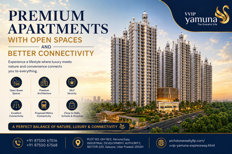 Greater Noida, Real Estate, Premium Apartments With Open Spaces And Better Connectivity
