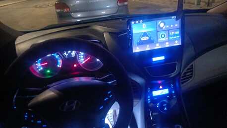 Turaif, Vehicles, Cars & Trucks , SAR 28000,  Hyundai Elantra,  2014,  Automatic,  362000 KM,  Unopen Gear And Engine, Full Option, Push Button Start, Sun Roof