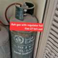 BHD 27,  Bahrian Gas With Regulator Full Gas 27 Bd Msg 3670 8372 Wts Ap No Call