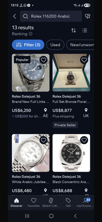 Riyadh, Jewelry, SAR 21000,  Genuine Rolex Datejust 36mm SOLD