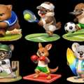 AUD 79,  Aussie Animals Wooden Puzzle