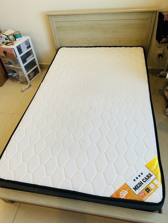 Juffair, Furniture, BHD 090,  Bed With Mattress For Sale