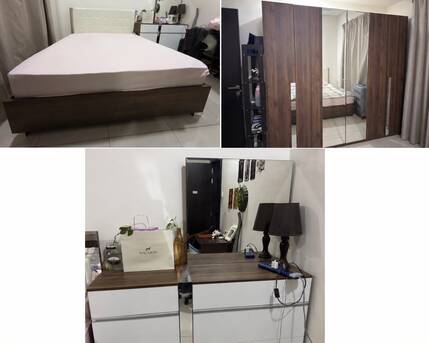 Manama, Furniture, BHD 100,  Household Items For Sale - Bed Room Set, Fridge, Sofa, Dining Table, Study Table,
