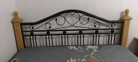 Al Wizarat, Furniture, SAR 100,  King-size Bed With Mattress Available For 100 SAR.