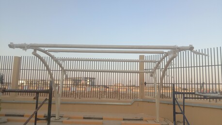 Riyadh, Construction, للحدادة و المونيم،الذجاج