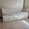 SAR 634,  IKEA Hemnes Bed 3 Drawers / Double Bed / Wood