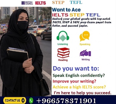 Al Aziziyah, Lessons Offered, IELTS TEFL, IGCSE, B.COM, MA English Tuition Available In Jeddah