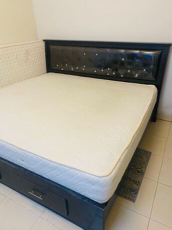 Khobar, Furniture, SAR 1700,  SOFA BED WITH MATRESS SIDE TABLE WARDROBE DRESSING TABLE