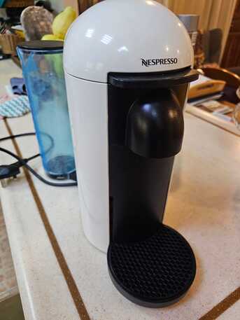 Jeddah, Machinery, SAR 950,  Nespresso Vertuo Plus Bundle - Machine + Milk Frother + Capsules