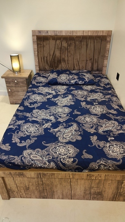 Riyadh, Furniture, SAR 350,  Single Bed With Side Table And Matress