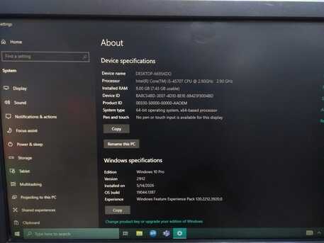Riffa, Computers, BHD 55,  Dell OptiPlex 7020 Core I7 Desktop Set | 8GB RAM | 500GB HDD | 19" Monitor | BD 55