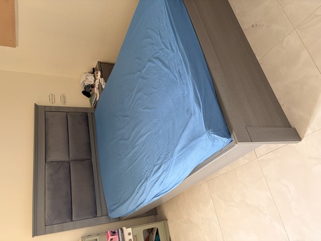 Jubail, Furniture, SAR 800,  Bed With Mattress And Wardrobe