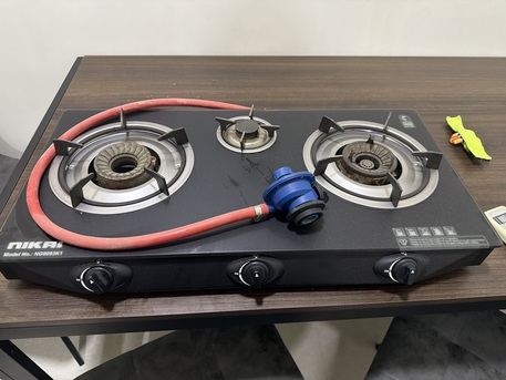 Riyadh, Household Items, SAR 100,  Nikai Stove With Gas Pipe And Regulator