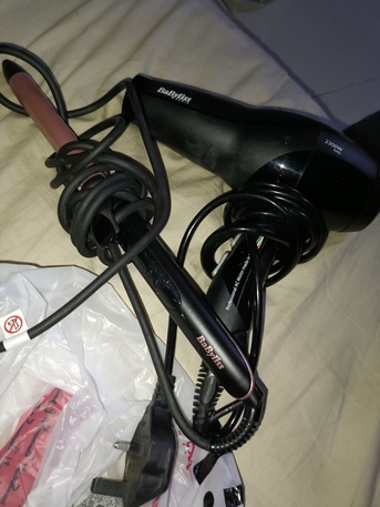 Makkah, Health & Beauty Items, SAR 100,  Baby Bliss Hair Curly And Baby Bliss Hair Dryer