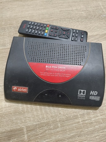 Jubail, Home Audio, SAR 50,  Airtel Set Top Box - Good Condition