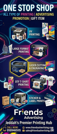 Jeddah, Printing, Printing, Advertising & Promotion