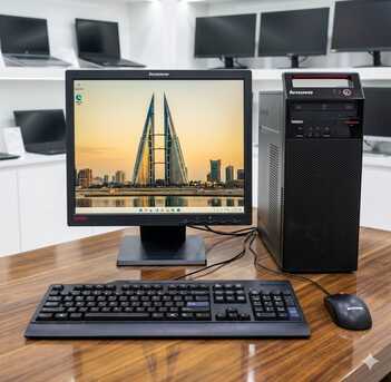 Manama, Computers, BHD 33,  Lenovo Core I3 Computer Set With Lenovo Monitor 4GB RAM 320GB HDD (Ready To Use OS 10 Pro)
