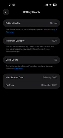 Hara, Mobile Phones, SAR 4600,  Urgent Sale: IPhone 16 Pro Max 512 GB With 100% Battery Health (Only 5 Months Old)