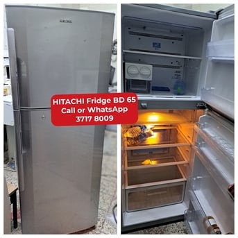 Manama, Appliances, BHD 65,  🌍🌐Hitachi Fridge In Good Condition For Sale With Delivery